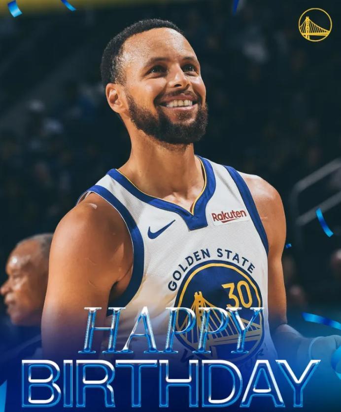 华体会体育官方网站-38岁了！祝NBA历史最伟大的射手库里生日快乐！